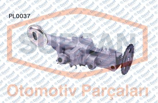SUPSAN PL0037 Yag Pompasi R19 Kangoo Megane Expres Laguna 1.9 2.0 8v F3r-F8q F9q (24 Dis)